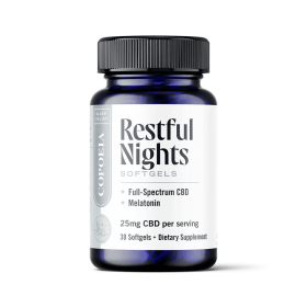 Restful Nights | Melatonin & CBD Gel Capsules - Sleep Aid