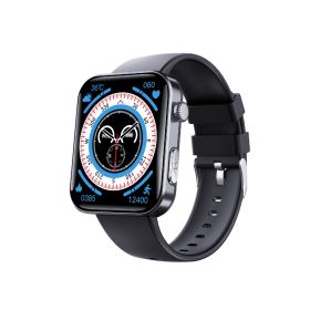 Smart Watch For Men Women Healthy Mornitoring Ips Screen Fitness Tracker With Bluetooth Call  IP67 Waterproof Heart Rate Sleep SpO2 Monitor Pedom (Color: Black)