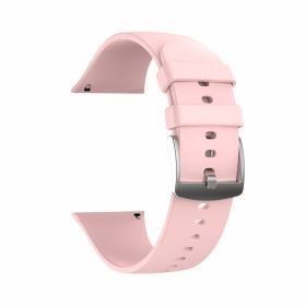 P25 Full-touch Heart Rate Monitoring Sports Smart Bracelet (Option: Pink-Wristband)