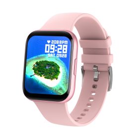 P25 Full-touch Heart Rate Monitoring Sports Smart Bracelet (Option: Pink-Watch)