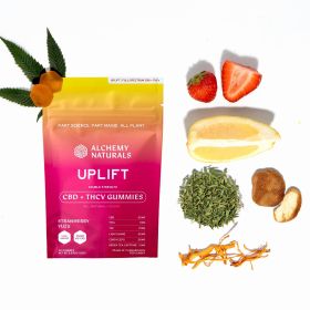 CBD Uplift Gummies for Mood & Workout (size: 750mg)